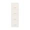 Space Solutions 14.25 in W 4 Drawer Vertical File Cabinet, Pearl White 21619 - alternate 3