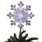 Celebrations LED Cool White Snowflake Tree Topper 9.25 in. 49922-71 - alternate 1