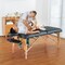 Vevor Professional Massage Table 30 in W Portable 2 Folding Massage Table 750LBS WT213G - alternate 2