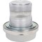 Edwards Signaling Horn Strobe, Horn, Pulse, 24V DC, 85 dB, Cast Aluminum, Clear Lens, Gray Housing, Surface Mount 51XBRFW24D - alternate 1