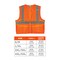 Ergodyne Vest, 8220Z, 2X/3X, Orange 8220Z - alternate 2