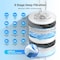Mizudo 400 GPD, 8-Stage Reverse Osmosis Filtration System, 2:1 Pure to Drain WD600A0W - alternate 2