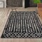 Jonathan Y Ziri Moroccan Geometric Black/Cream 5 ft. x 8 ft. Area Rug MOH210C-5 - alternate 2