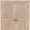 Homeroots 72in Ivory Distressed Solid Wood Frame Accent Cabinet With Two Doors 620847 - alternate 2