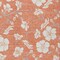 Homeroots 5' X 8' Coral Ivory And Gray Floral Washable Indoor Outdoor Area Rug 599875 - alternate 2