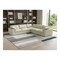 Homeroots Khaki Linen Blend Modular L Shaped Five Piece Corner Sectional 716927 - alternate 2