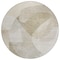 Homeroots 8' Beige And Taupe Round Abstract Washable Indoor Outdoor Area Rug 630431 - alternate 2