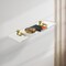 Fab Glass And Mirror Acrylic Shelf 6 x 14.5inces Bronze Bracket 3/4in Thickness Acrylic Pack of 2 AS19CC-6x14BR2P - alternate 2