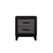 Homeroots 22" Black And Gray Wood Two Drawer Nightstand 564652 - alternate 1