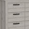 Homeroots 47" Light Gray Six Drawer Double Dresser 544012 - alternate 2