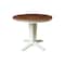 Whitewood Industries Rectangular Extension Dining Table W/ 2 Chairs, 36 in W, 30.1 in L, 48 in H, Parawood, 3 K79-36RXT-23B-C10-2 - alternate 2