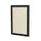 Ghent Indoor/Outdoor Enclosed Vinyl Bulletin Board, Bronze Aluminum Frame, 3'H x 2'W, 1 Door, Ivory PB13624VX-185 - alternate 1