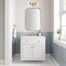 James Martin Vanities Chicago 30 in. Single Vanity, Glossy White, w/ 3 CM Ethereal Noctis Silestone Top 503-V30-GW-3ENC - alternate 2