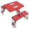 Picnic Time Family Of Brands Arkansas Razorbacks - Picnic Table Portable Folding Table, Red 811-00-100-034-0 - alternate 1
