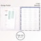 At-A-Glance Day Runner Monthly Home Finance Organizer, 5 Column, Black/Green/White Cover, 11 x 9 Sheets, 30 Sheets/Book 854-431 - alternate 2