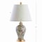 Jonathan Y Grace 24" French Country Cottage Ceramic/Iron Floral Urn LED Table Lamp, Multi/Gold JYL3009A - alternate 2