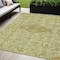 Homeroots 5' X 8' Sage Medallion Washable Indoor Outdoor Area Rug 607411 - alternate 1