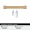 Amerock Bridgeport 3-3/4 inch (96mm) Center-to-Center Champagne Bronze Cabinet Pull, 25PK 25VMP37031CZ - alternate 2
