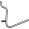 Unbranded 1-1/2'' Angled Pegboard Hook, 6-Count 215961 - alternate 1