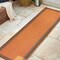 Jonathan Y James Modern Border Stripe Orange/Dark Gray 2 ft. x 8 ft. Indoor/Outdoor Runner Rug SMB201A-28 - alternate 2