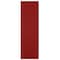 Ekena Millwork True Fit PVC Farmhouse/Flat Panel Combination Fixed Mount Shutters, Fire Red, 12W x 36H, PR TFP101FC12X036BR - alternate 2