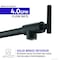 Anzzi Braccia 24" Wall Mounted Pot Filler in Matte Black KF-AZ258BKM - alternate 2