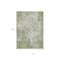 Homeroots 10' X 14' Green And Ivory Abstract Washable Indoor Outdoor Area Rug 612327 - alternate 2