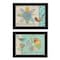 Homeroots Set Of Two Kindness 2 Black Framed Print Wall Art, 2PK 407910 - alternate 1