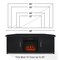 Crosley Camden Corner Fireplace Tv Stand For 65+ Inch Tv KF100658BK - alternate 2