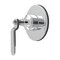 Kingston Brass Single-Handle Six-Way Diverter Valve with Round Trim Kit, Polished Chrome KS4031KL - alternate 1