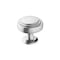 Amerock Winsome 1-1/4 in 32 mm Diameter Polished Chrome Cabinet Knob BP3676526 - alternate 1