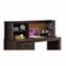 Homeroots 49" Brown Solid Wood Credenza Desk 285934 - alternate 1