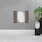 Homeroots 24" Light Gray Wood Floating Single Door Bathroom Vanity And Medicine Cabinet 543580 - alternate 2