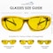 Bison Life PrimeX, Safety Glasses, Anti-Fog & Anti-Scratch, Amber Lens ZH-PRXSG-ABLBKT-MS14 - alternate 2