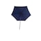 Living Accents 9 ft. Tiltable Navy Blue Market Umbrella YQ101BK-NY - alternate 2