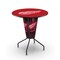 Holland Bar Stool Co Lighted 42" Black Detroit Red Wings Pub Table L218B42DetRed36RDetRed - alternate 1