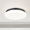 Z-Lite Soleil Matte Black 1 Light Flush Mount 1025F20-MB-LED - alternate 2