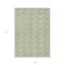 Homeroots 9' X 12' Green And Ivory Geometric Washable Indoor Outdoor Area Rug 594993 - alternate 2