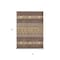 Homeroots 3' X 5' Brown Wheat And Copper Southwestern Washable Indoor Outdoor Area Rug 613891 - alternate 2