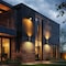 Energetic Lighting Outdoor Double-headed LED Modern Up Down Porch Lights, Bronze Waterproof Cylinder Wall Sconce MG02WC00100200 - alternate 2