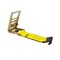Mytee Products 4in x 30ft Ratchet Straps W/Flat Hook eXtreme, 6,670 Lbs WLL, 2PK RS430HDx2 - alternate 2