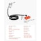 Vevor Fuel Transfer Pump 12V DC 15 GPM Diesel Gasoline Pump with Manual Nozzle KEX-15e - alternate 2