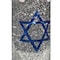 Homeroots 10" Blue And White Flameless Hanukkah Pillar Candle With Snow Globe 633981 - alternate 2