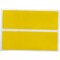 Brady Weather Resistant Polyester Outdoor Labels 1 in H x 3 in W Yellow 3000/RL THT-18-8591-3-YL - alternate 3