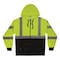 Ergodyne L Lime Type R, Class 3 Essential Hi-Vis Zip-Up Hoodie 8312BK - alternate 1