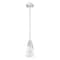 Z-Lite Aimie 1-Light Pendant with Rod, 7 in W, Brushed Nickel 828P7-ROD-BN - alternate 2