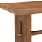 Homeroots 75" Brown Solid Wood Trestle Base Dining Table 554339 - alternate 2