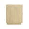Manhattan Comfort Chrystie 26in Nightstand in Natural (2-Drawer) NS016-NA - alternate 2