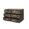 Homeroots 57" Brown Solid Wood Six Drawer Dresser 661219 - alternate 2