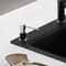 Blanco Lato Soap Dispenser, Chrome/Coal Black 402574 - alternate 2